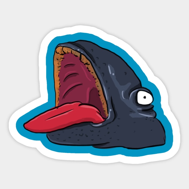 Whale Sticker by Joeytee